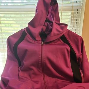 Zip up sports wear hoodie